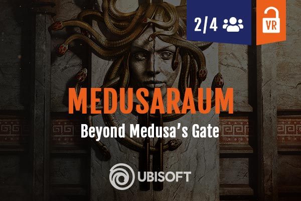 VR Escape Room Beyond Medusa's Gate, 2 oder 4 Personen