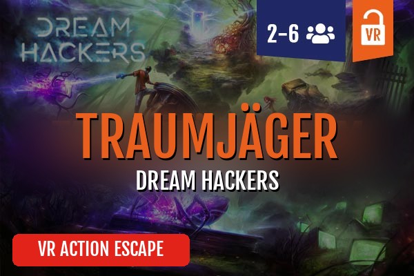 Traumjäger – Dream Hackers – VR Action Escape, 2-6 Personen