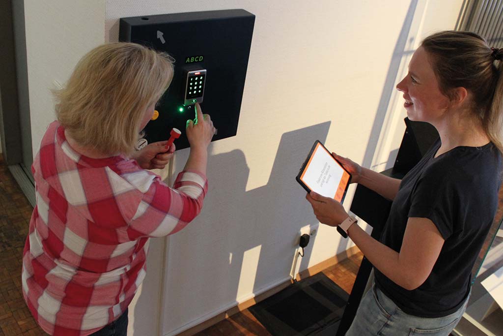 Museum mit interaktiven Elementen