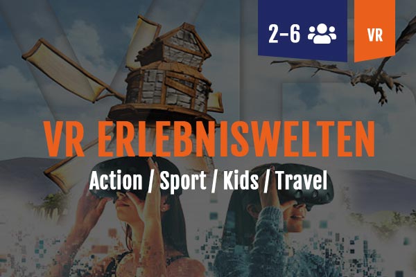 VIRTUAL REALITY VR ARCADE Leipzig für Kinder